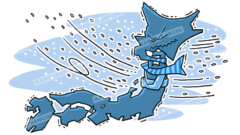 北海道むっちゃ寒い
